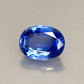 Cianite Blu naturale da 1.78 ct, Taglio ovale, VVS-VS
