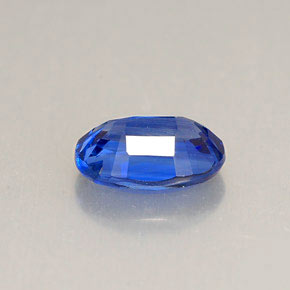 Cianite naturale blu da 1,41 ct, taglio ovale, VVS-VS