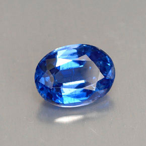 Cianite naturale blu da 1,72 ct, taglio ovale, VS
