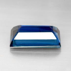 Cianite naturale blu da 6,98 ct, baguette, VS-SI