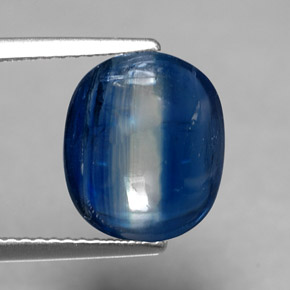 Cianite Blu naturale da 4.55 ct, Trasparente, Trasparente/Traslucido