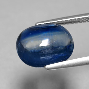 Cianite Blu naturale da 4.55 ct, Trasparente, Trasparente/Traslucido