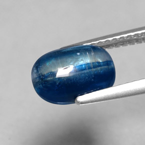 Cianite naturale blu da 2,91 ct, trasparente, trasparente/traslucido