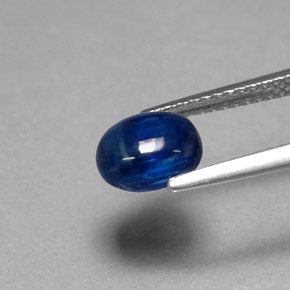 Cianite Blu scuro naturale da 1.74 ct, Trasparente, Trasparente/Traslucido