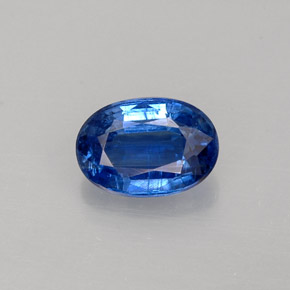 Cianite naturale blu da 1,12 ct, taglio ovale, VS
