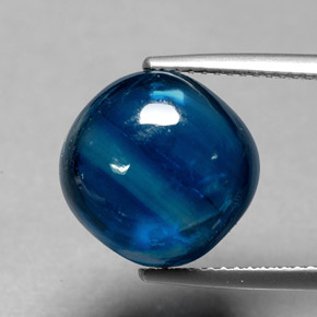 Cianite naturale blu da 13,00 ct, trasparente, trasparente/traslucido