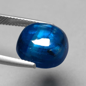 Cianite naturale blu da 13,00 ct, trasparente, trasparente/traslucido
