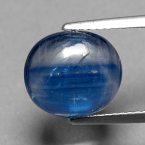 Cianite naturale blu da 4,83 ct, trasparente, trasparente/traslucido