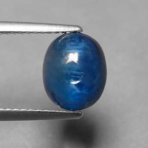 Cianite Blu naturale da 3.06 ct, Taglio ovale, Traslucido