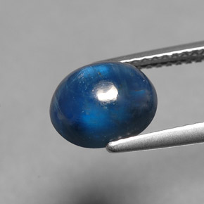 Cianite Blu naturale da 3.06 ct, Taglio ovale, Traslucido