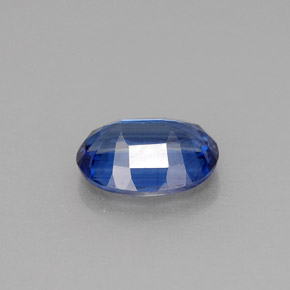 Cianite naturale blu da 1,57 ct, taglio ovale, VS