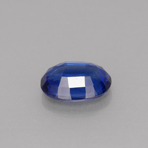 Cianite naturale blu da 0,97 ct, taglio ovale, VS