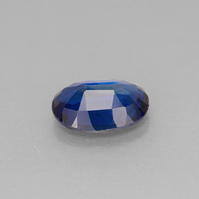 Cianite naturale blu da 0,98 ct, taglio ovale, VS