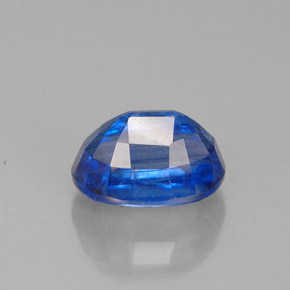 Cianite naturale blu da 1,44 ct, taglio ovale, VS-SI