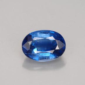 Cianite blu naturale da 1,08 ct, taglio ovale, VS-SI