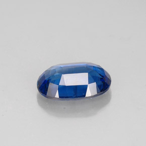 Cianite naturale blu da 0,94 ct, taglio ovale, VS-SI