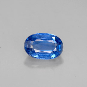 Cianite Blu naturale da 0.68 ct, Taglio ovale, VS-SI