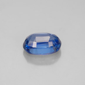 Cianite naturale blu da 1,18 ct, taglio ovale, VS-SI