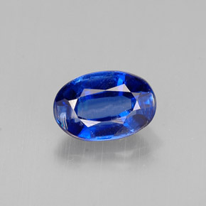 Cianite Blu naturale da 0.63 ct, Taglio ovale, VS