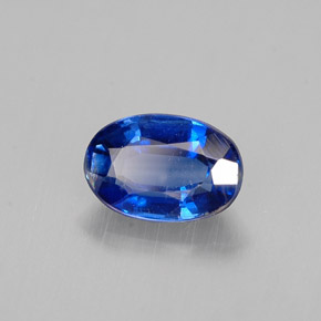 Cianite Blu naturale da 0.63 ct, Taglio ovale, VS