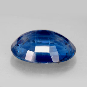 Cianite naturale blu da 11,63 ct, taglio ovale, SI