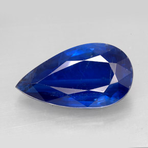 Cianite Blu naturale da 10.61 ct, Forma a pera, SI