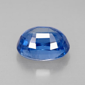 Cianite naturale blu da 3,46 ct, taglio ovale, SI