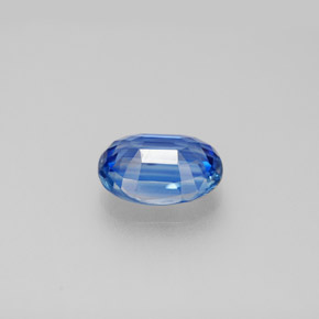 Cianite naturale blu da 2,07 ct, taglio ovale, VS