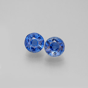 Cianite naturale blu da  ct, taglio rotondo, VS