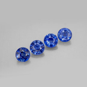 Cianite naturale blu da  ct, taglio rotondo, VS