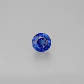Cianite Blu naturale da 0.78 ct, Taglio rotondo, VS-SI