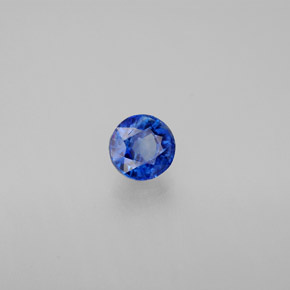 Cianite Blu naturale da 0.78 ct, Taglio rotondo, VS-SI