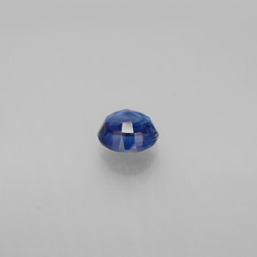 Cianite naturale blu da 0,72 ct, taglio rotondo, VS