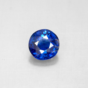 Cianite Blu naturale da 0.80 ct, Taglio rotondo, VS