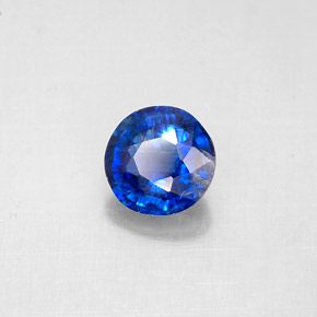 Cianite Blu naturale da 0.80 ct, Taglio rotondo, VS