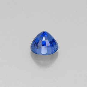Cianite naturale blu da 0,50 ct, taglio rotondo, VS-SI