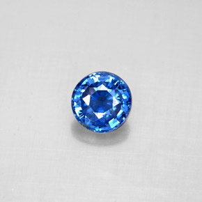 Cianite Blu naturale da 0.78 ct, Taglio rotondo, VS