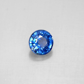 Cianite Blu naturale da 0.78 ct, Taglio rotondo, VS