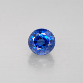 Cianite Blu naturale da 0.86 ct, Taglio rotondo, VS