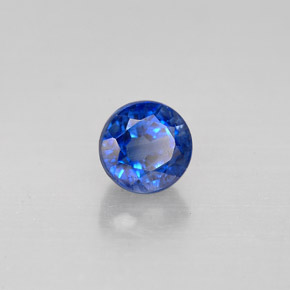 Cianite Blu naturale da 0.86 ct, Taglio rotondo, VS