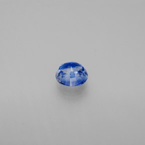 Cianite naturale blu da 0,67 ct, taglio rotondo, VS