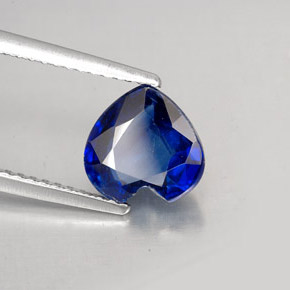 Cianite Blu naturale da 2.16 ct, A forma di cuore, VS-SI