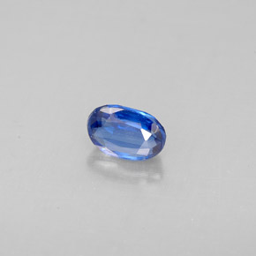 Cianite naturale blu da 0,68 ct, taglio ovale, VS