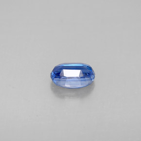 Cianite naturale blu da 0,68 ct, taglio ovale, VS