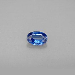 Cianite Blu naturale da 0.62 ct, Taglio ovale, VS