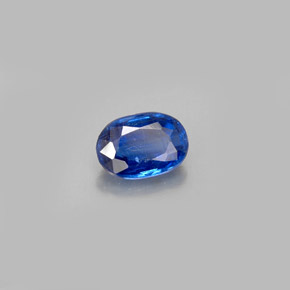 Cianite naturale blu da 0,59 ct, taglio ovale, VS