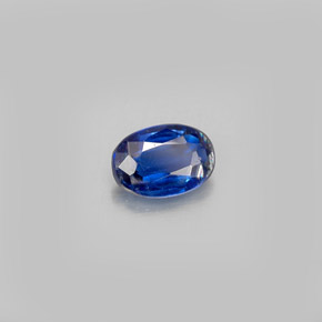 Cianite naturale blu da 0,55 ct, taglio ovale, VS