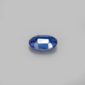 Cianite naturale blu da 0,55 ct, taglio ovale, VS