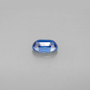 Cianite naturale blu da 0,59 ct, taglio ovale, VS