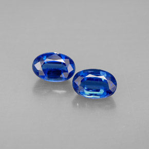 Cianite naturale blu da  ct, taglio ovale, VS